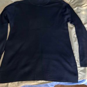 SWEATER, SILK 100%, SIZE 3XL, BLACK, MOCK NECK, LONG SLEEVES, NORDSTROM, TAGS ON